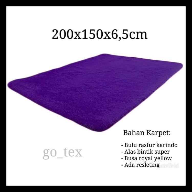 Kasur Karpet Busa Bulu Boneka Tebal 6Cm Kode 638
