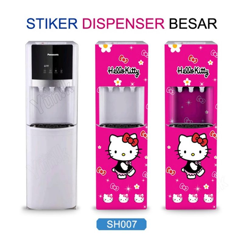 stiker dispenser besar motif hello kitty