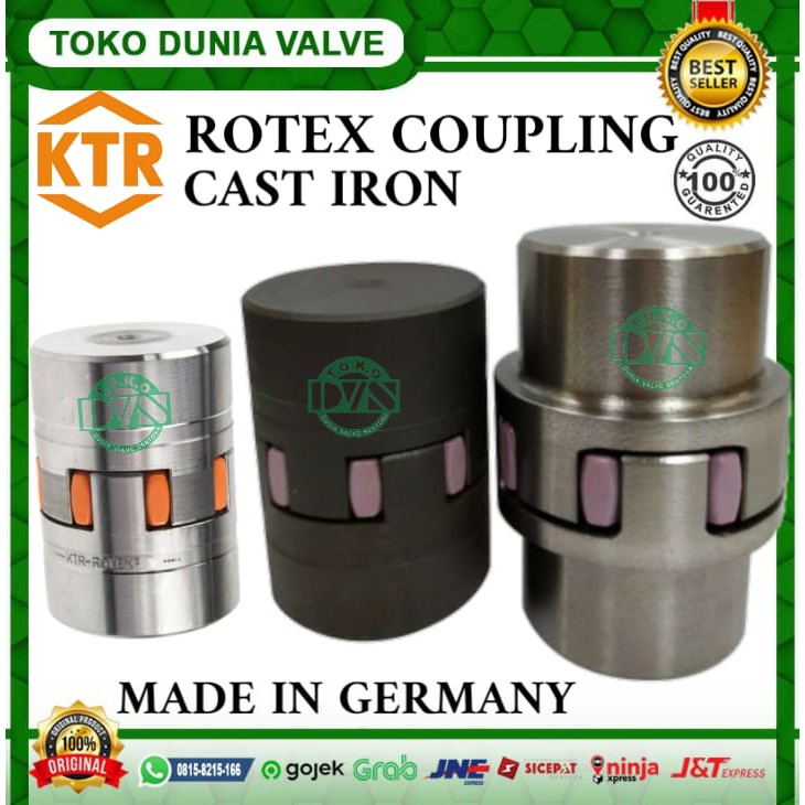 Jual Ktr Gr C I With Element Rotex Coupling Max Bore Mm Germany