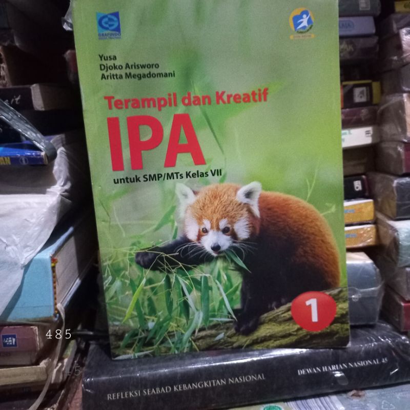 BUKU BEKAS IPA SMP KELAS 1 grafindo