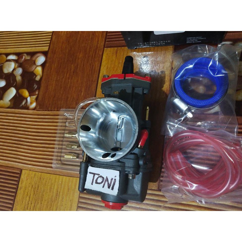 Terlaris Karbu Pwk 34 Scarlet Model Ride It Black Series