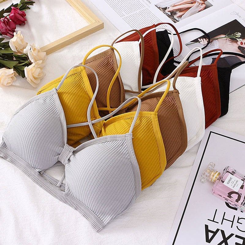 [ LINGERIE MASTER ] - (B-6) Bra Wanita Tanpa Kawat Bahan Halus BH Lingerie Pakaian Dalam Bra Push Up Elastis Sexy dengan Bus bh-4