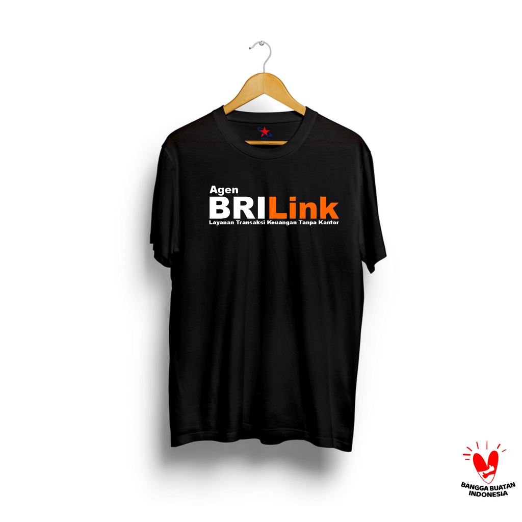 kaos baju distro agen brilink bank bri bumn hadir untuk negeri terlaris