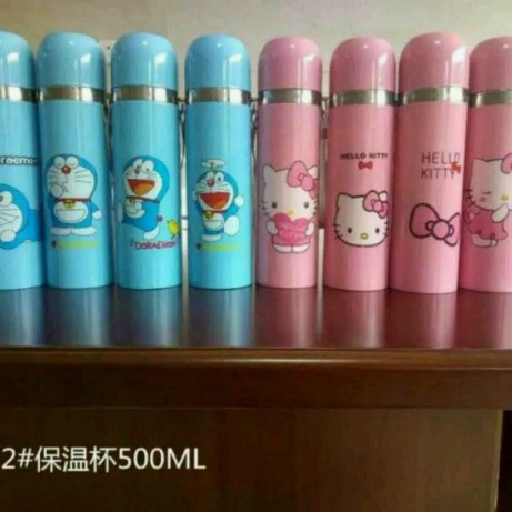 Termos / Botol Minum Hot Water Stainless Karakter Disney