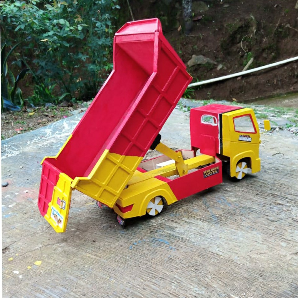TRUK OLENG / MINIATUR TRUK DUMP / MINIATUR TRUCK OLENG / MINIATUR TRUCK