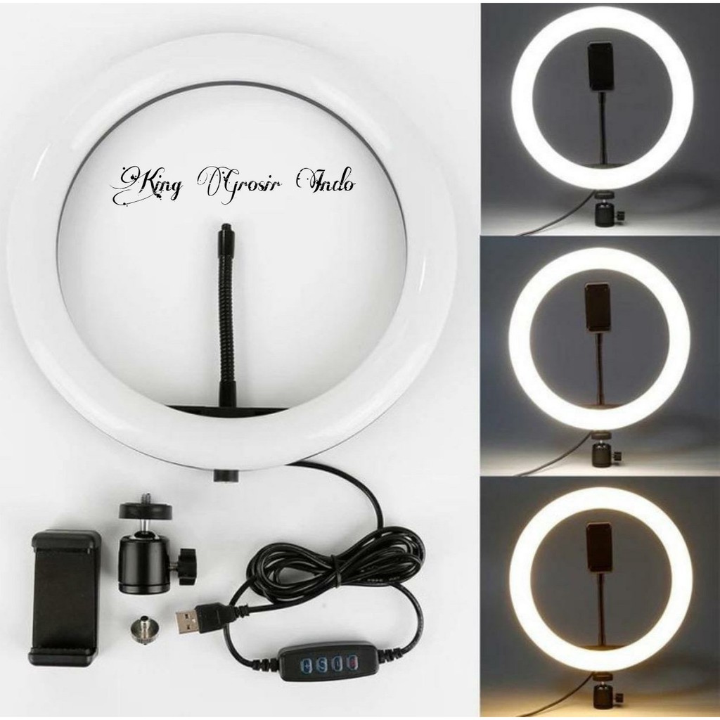 Ring Fill Light 33 Cm / Ring Fill Light BD-330 ( 13 Inch ) Lampu Selfie