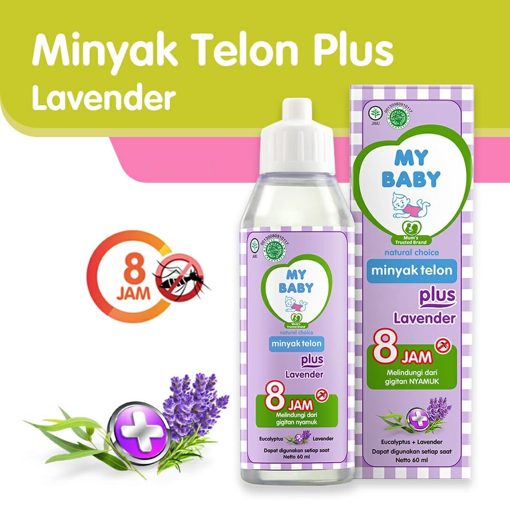 My Baby Minyak Telon Plus Lavender 8 Jam