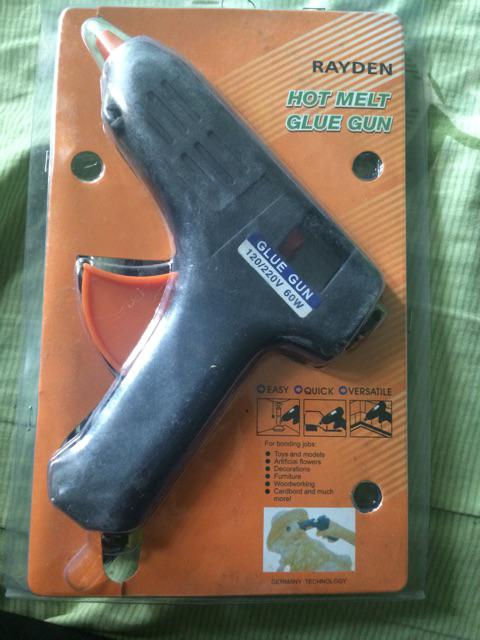 Alat Tembak Lem Lilin / Glue Gun Besar Dextone 60 Watt