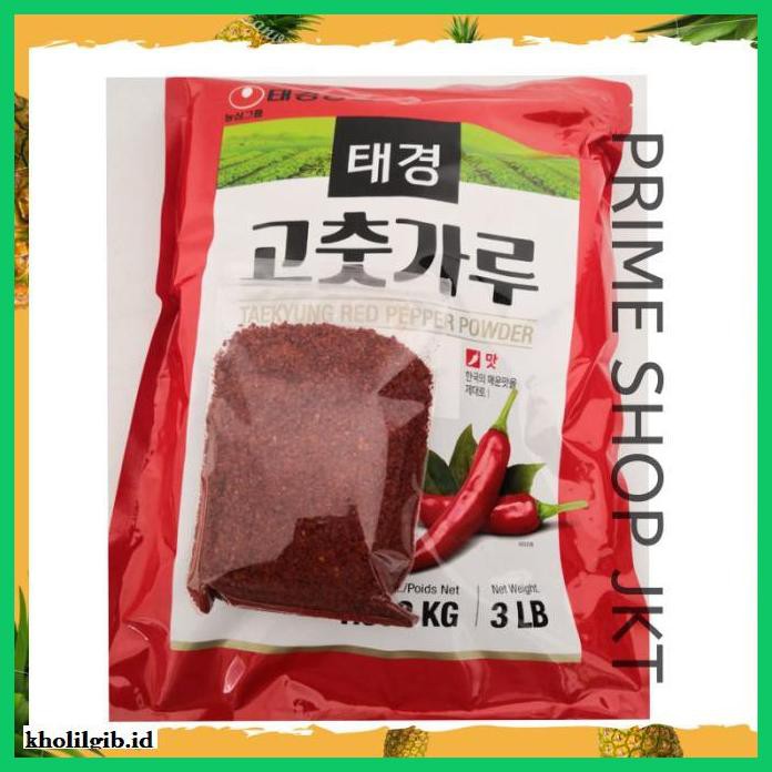 

Aneka-Sambal- Gochugaru / Bubuk Cabe Korea - Repacking 100 Gram Bahan Cabai Kimchi