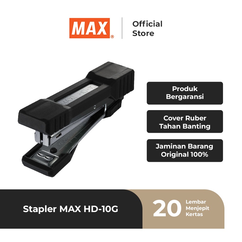 

MAX Stapler HD-10G Charcoal Gray