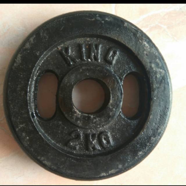 Barbel plate atau plate barbel 2 kg