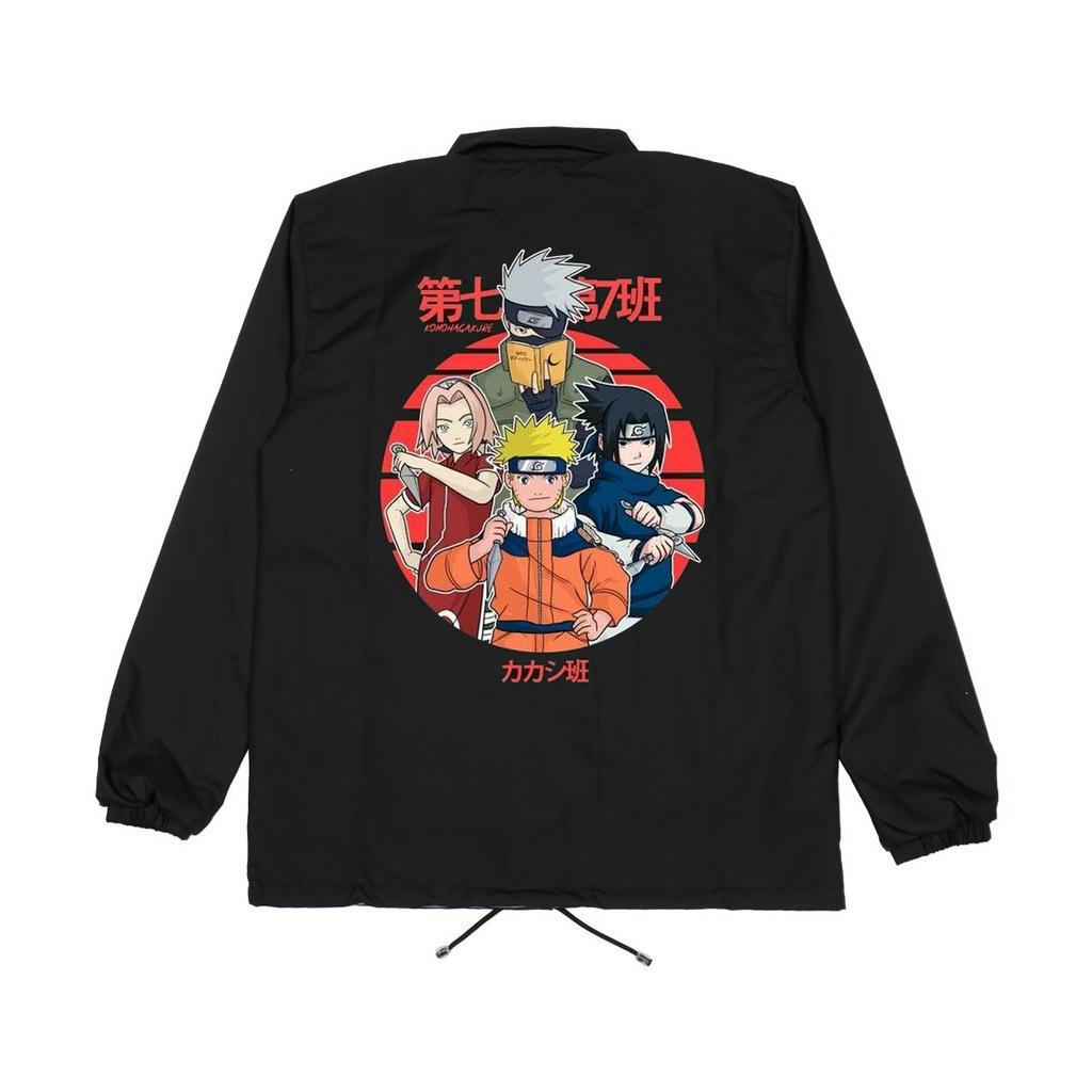 Afterrisen Coach Jaket Windbreaker Anime Naruto Shippuden
