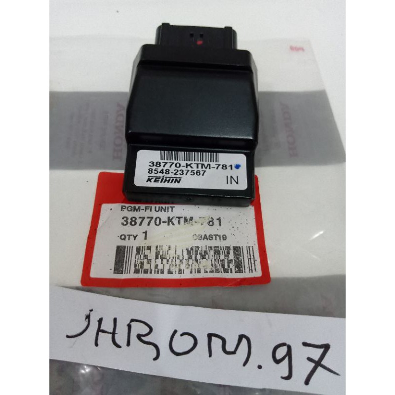CDI ECM Supra X 125 FI/F1 Injeksi /Old Lama 38770-KTM781kualitas ori
