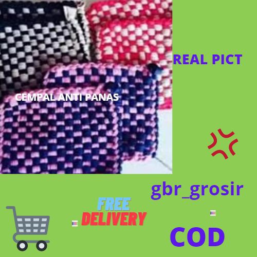 Cempal Anti Panas Serbaguna per 20 pcs