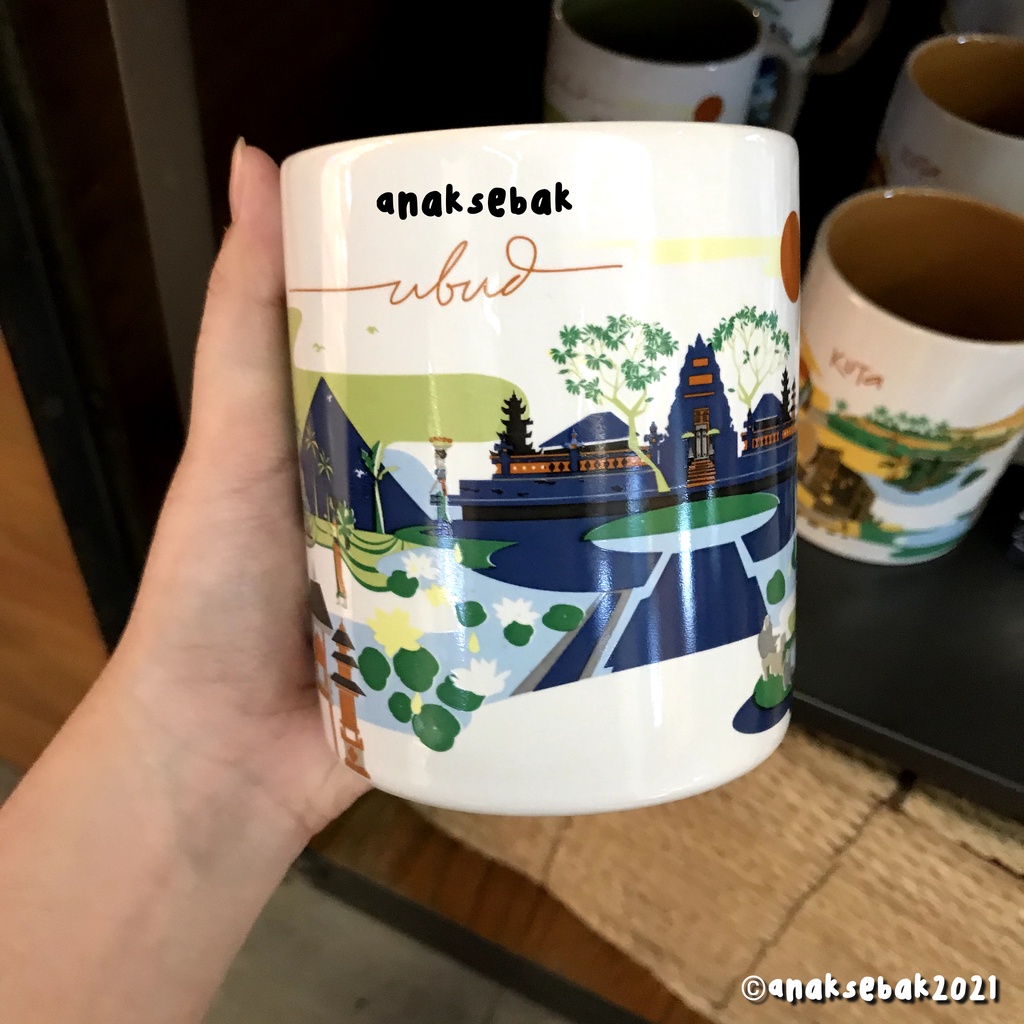 Starbucks 16oz Mug Ubud Bali Ceramic Collection