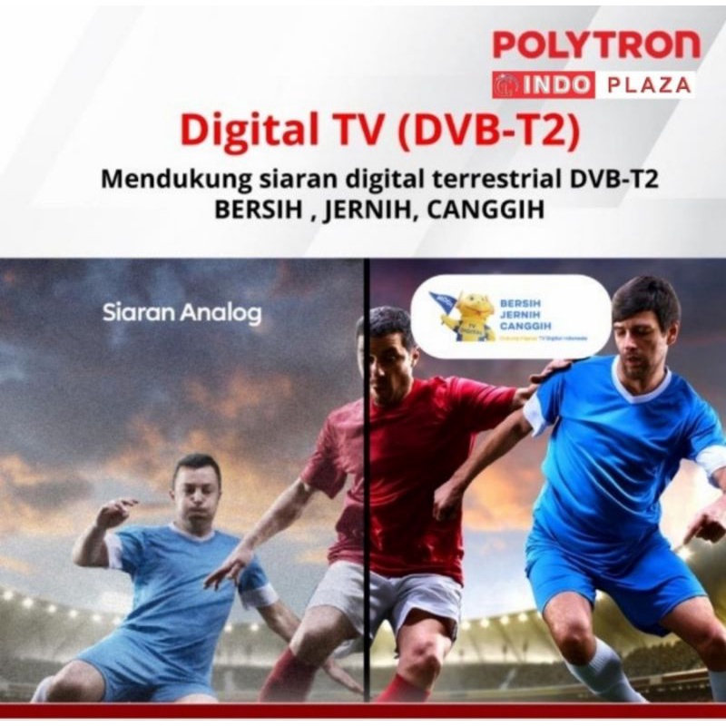 TV POLYTRON 32 NEW DIGITAL SOUNDBAR PLD-32BV1558 (khusus Medan)