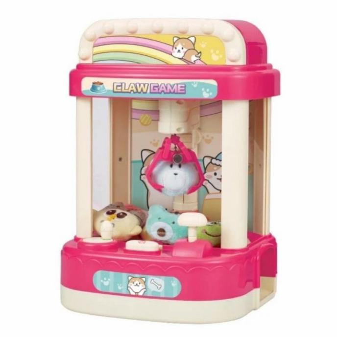 Mainan Mesin Capit Boneka/Mainan Claw Game/Claw Machine Mini