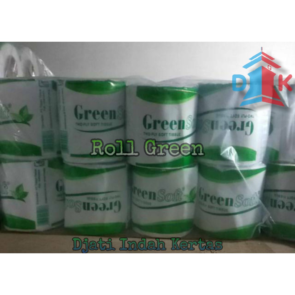 DISKON NIH!!! Tissue Roll Green Tisue Tisu