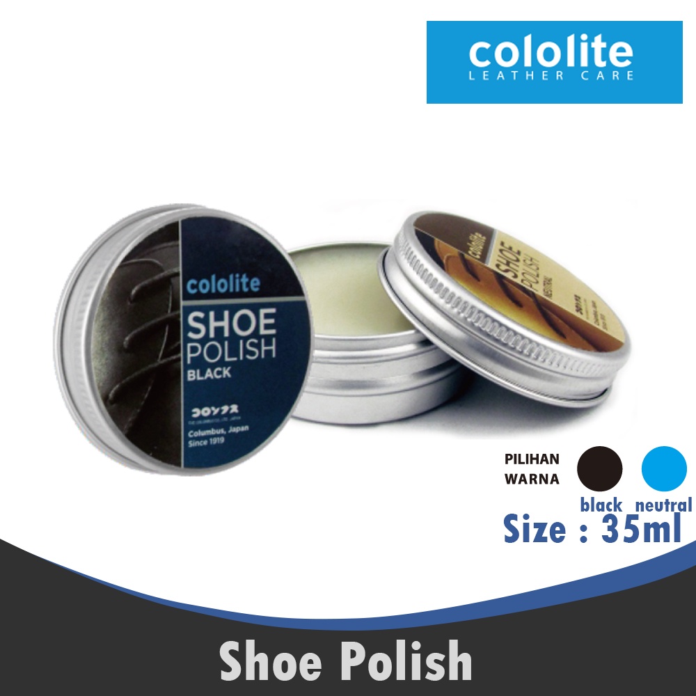 Ktmstore Shoe Polish Semir Sepatu Perawatan Sepatu leather 35gr Cololite 0015