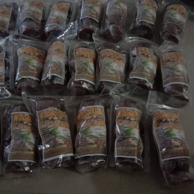 

Gurenja (gula aren jahe) perbungkus isi 10 biji