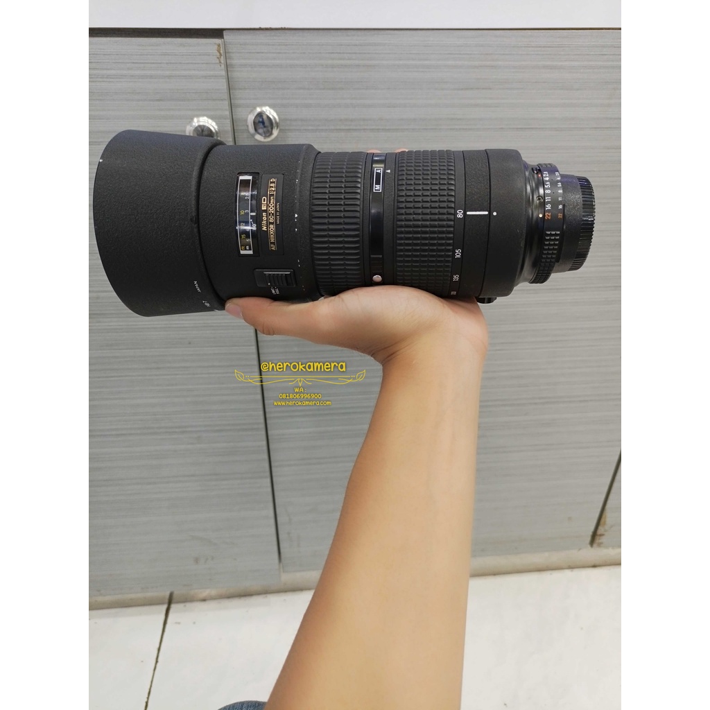 LENSA TELE NIKON 80-200MM F 2.8