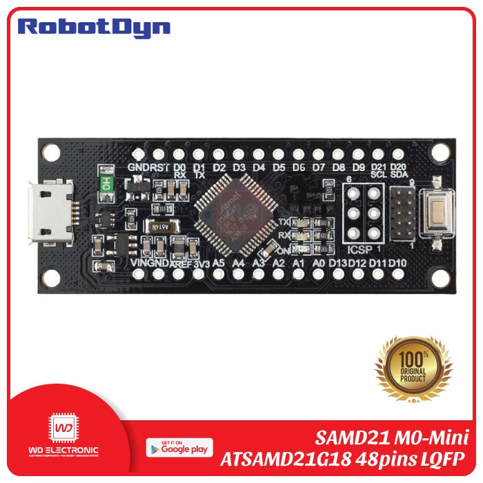 ROBOTDYN SAMD21 M0 MINI ORIGINAL SAMD21 MCU