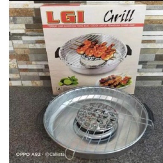 HAPPY GRILL / PANGGANGAN MERK / Grill / LGI GRILL / Pemanggang serbaguna/ HAPPY CALL GRILL ROASTER L