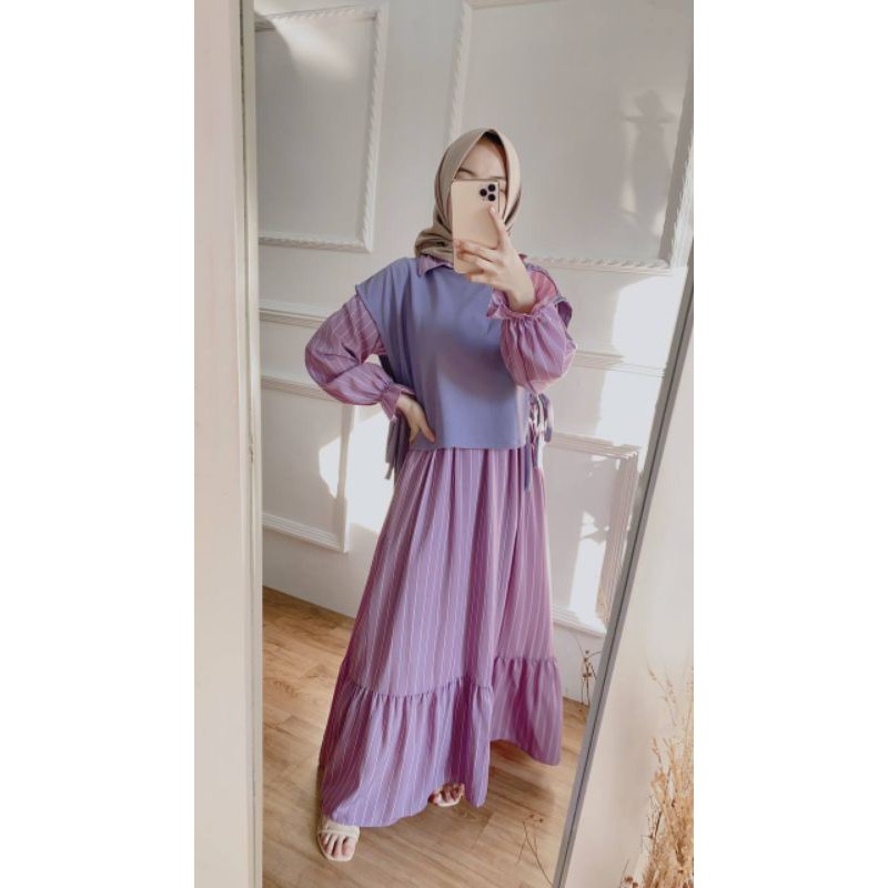 Ezra Stripe Set Maxi