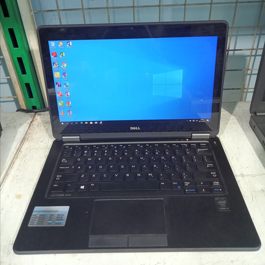 LAPTOP DELL LATITUDE E7250 CORE I5 GEN 5 RAM 8GB SSD 128