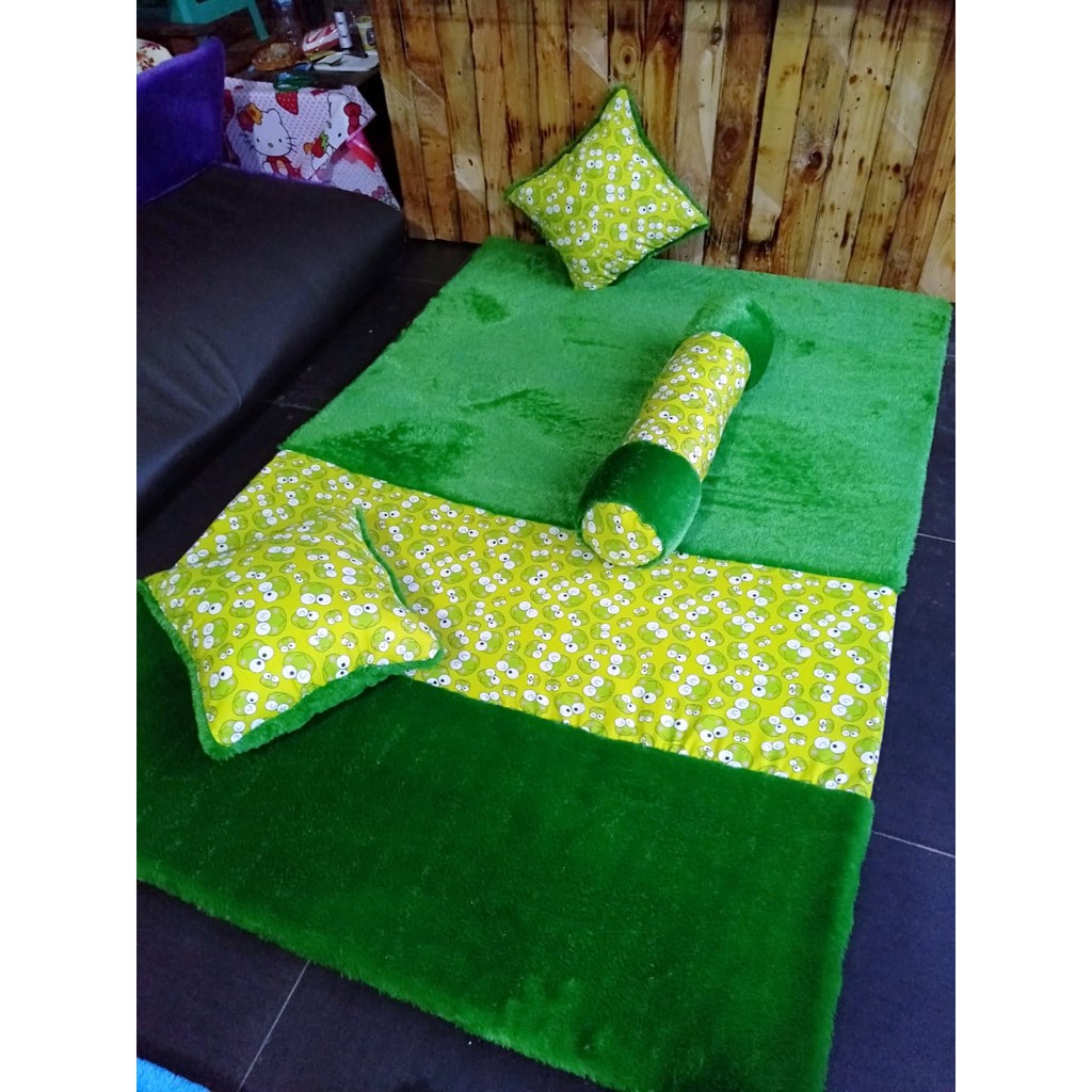 Karpet karakter mini uk 120 cm x 180 cm Tebal 3 cm Karpet lucu