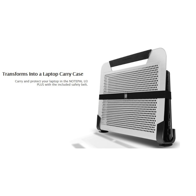 Notebook Cooler Fan - Cooler Master - Notepal U3 PLus CoolingPad