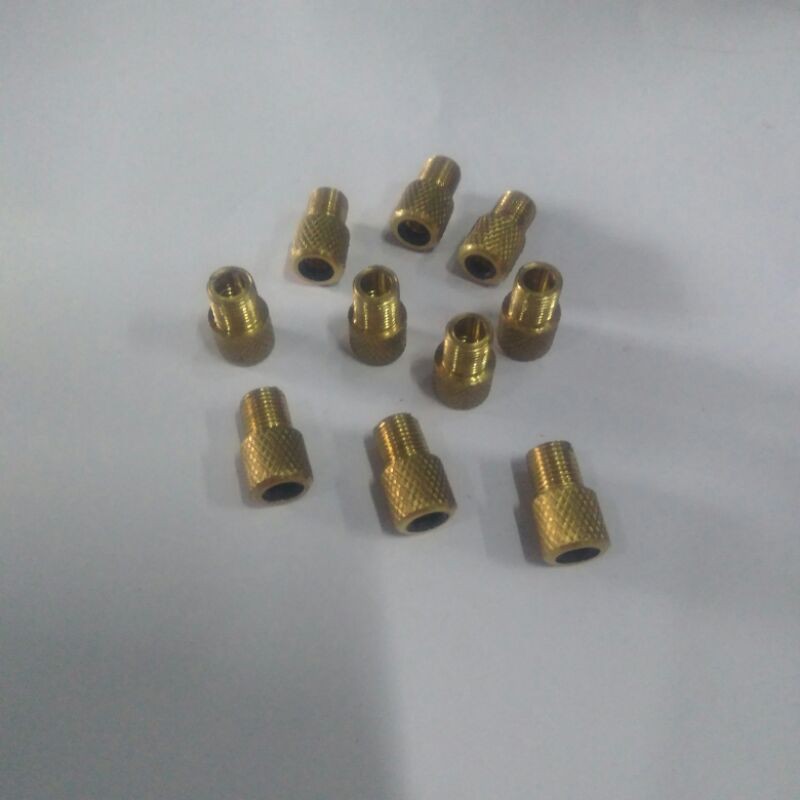 Adaptor Kuningan pompa cop Presta