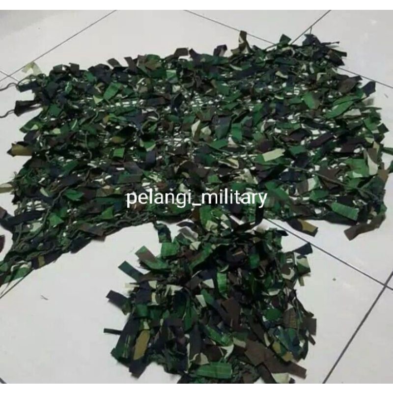 SAMARAN RANSEL TNI DAN HELM SATU SET