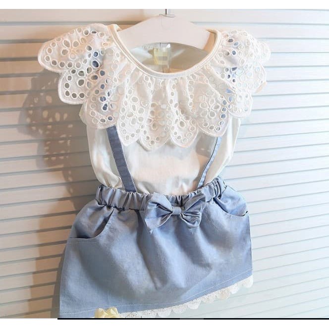 HALLOWEEN COSPLAY DRESS WONDER WOMAN BAJU ANAK CEWE PEREMPUA V22E3  GAUN MINI MODEL RUFFLE WARNA
