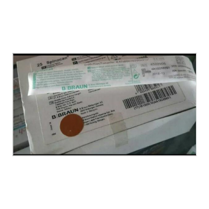 SPINOCAN 25 G B BRAUN