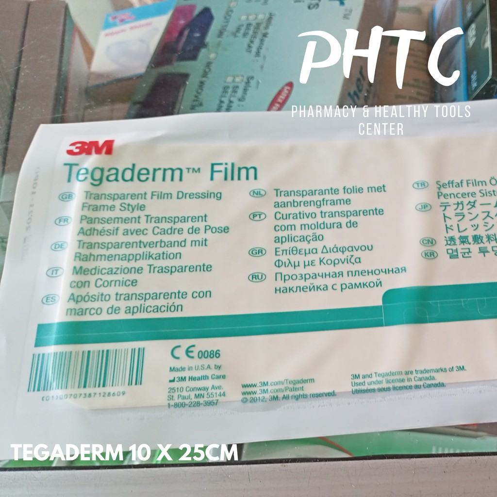 3M TEGADERM FILM 10cm x 25cm MODEL 1627W l PLESTER TEGADERM BESAR