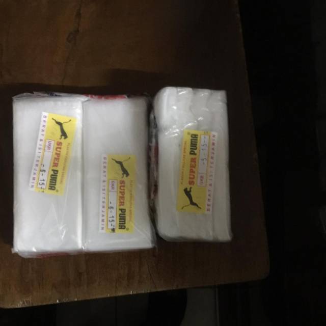 Plastik Es Lilin 6x15 / PE Es Lilin / PE Puma 6x15