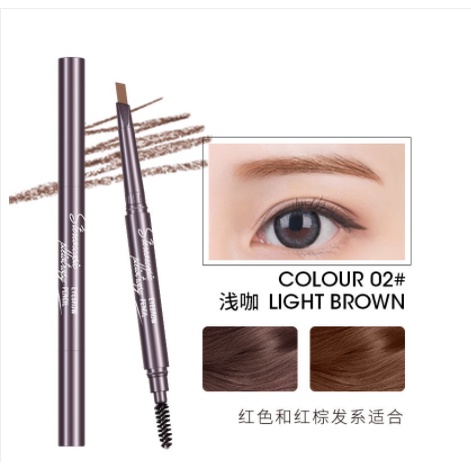 OVERFLOWS.ID MYONLY PENSIL ALIS 2IN1 DENGAN SIKAT BRUSH EYEBROW PENCIL