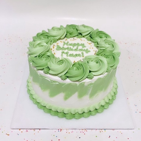 

Cake flower / flower butter cream / cake ala korea