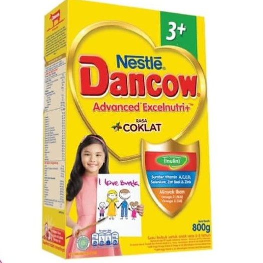 

DANCOW 3 SUSU COKLAT COKELAT BOX 800G 800 G