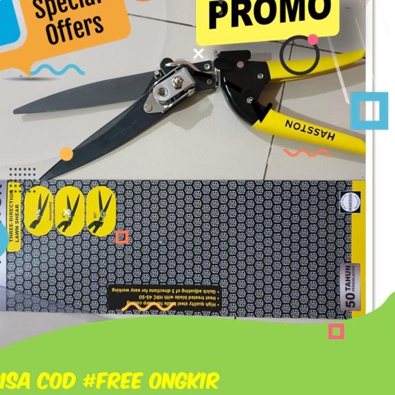 Kekinian - Gunting Rumput Taman Peralatan Berkebun PROHEX LAWN SHEAR Kecil 3 Posisi Camel Besar Baja