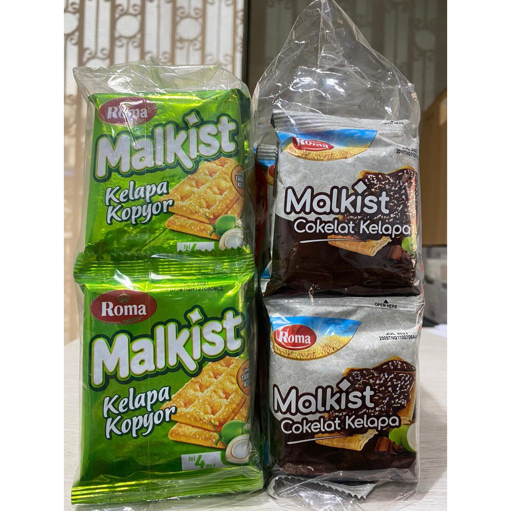 

Roma Malkist Sachet Renceng ( isi 20 ) - Cokelat Kelapa Kopyor