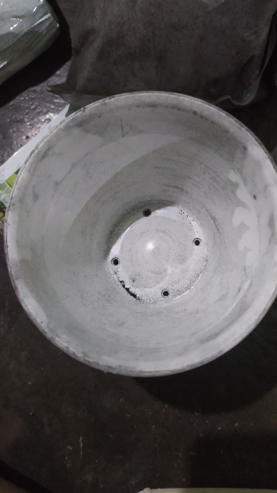 Pot Tawon Putih Mini Diameter 10cm