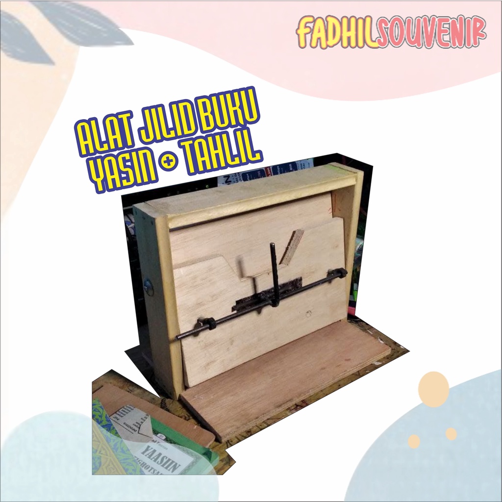 Alat Jilid / Binding Buku Otomatis dengan Mesin Manual BUKU YASIN Fadhilsouvenir
