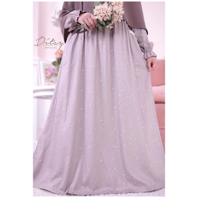 Ditsy Desember Maileen Ashgrey Size XL