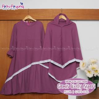  GAMIS  ANAK  GAMIS  WOLLY SYAR I ORI BY PAKU  PAYUNG  Shopee 