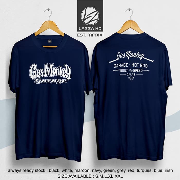 Kaos Tshirt Distro Gas Monkey Garage Terlaris