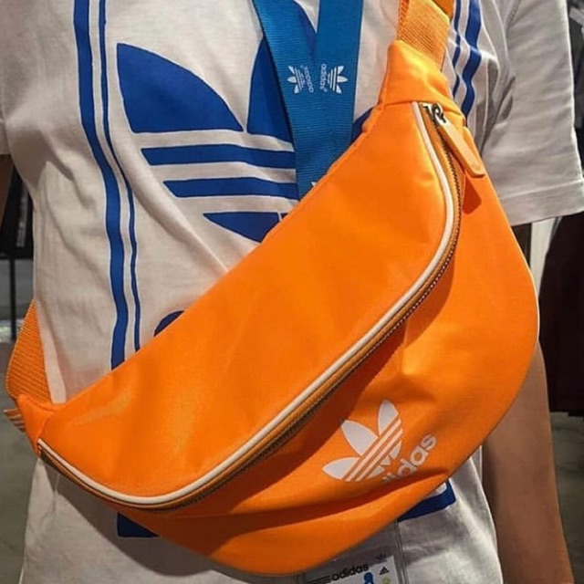 Adidas Originals Trefoil Orange Bumbag