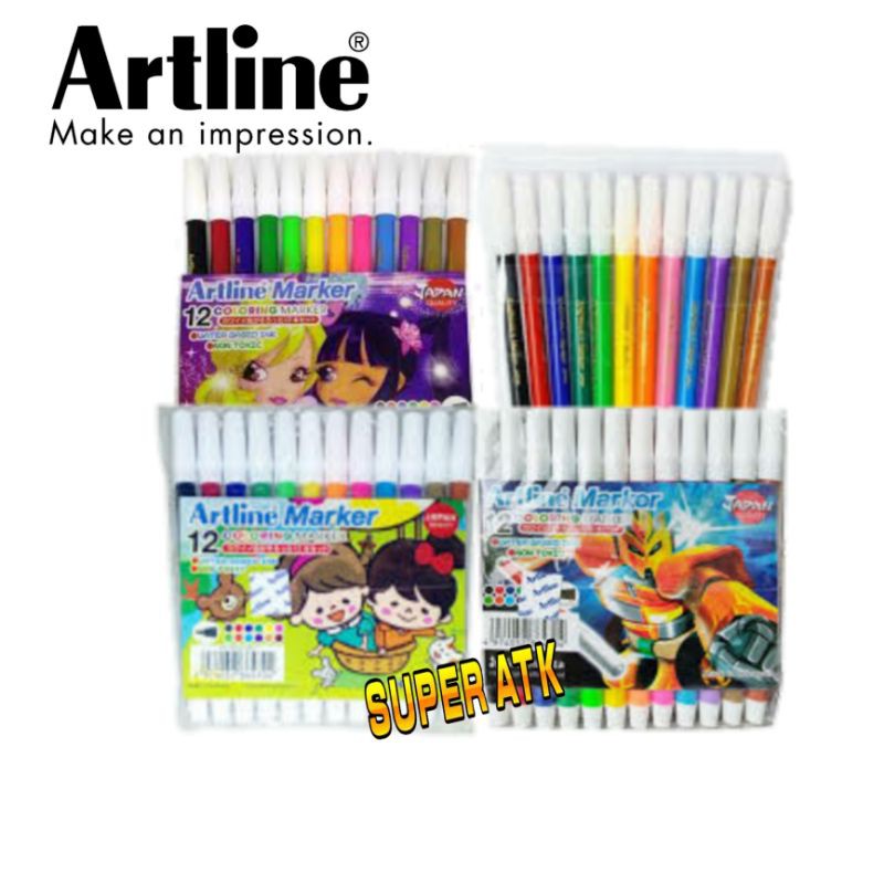

SPIDOL WARNA / SPIDOL ISI 12 WARNA ARTLINE & SPIDOL ISI 6 WARNA ARTLINE