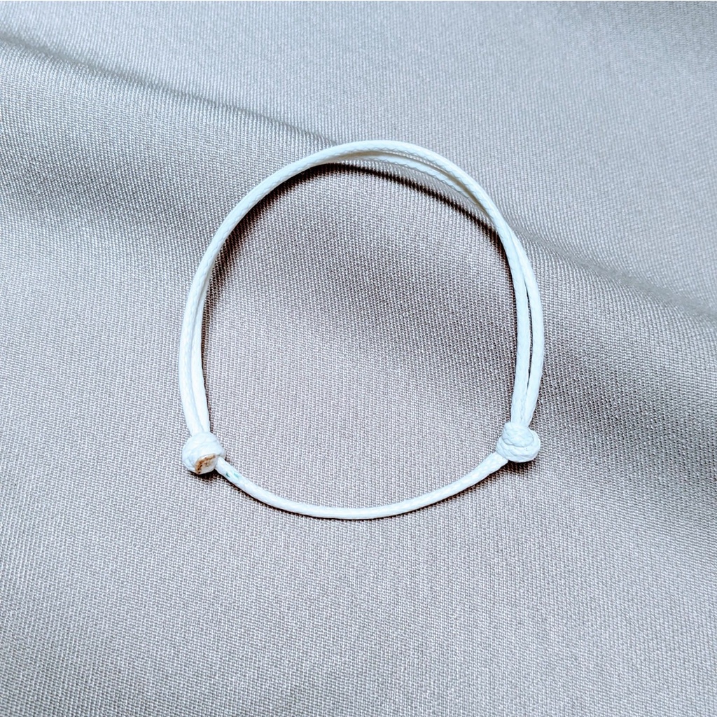 Gelang Tali Korea Polos Couple Waterproof Premium Blank Series Warna Warni